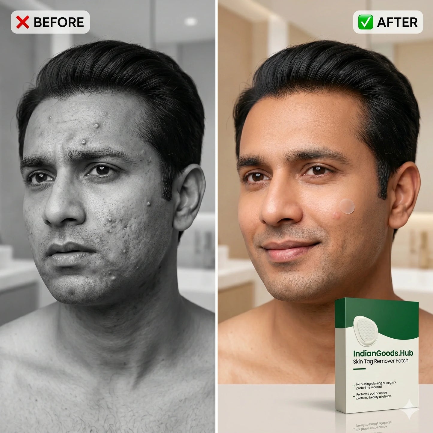 DermaCare™ - Acne/ Tag/ Mole Eraser | Spot Fixers | Clear Invisible Stickers