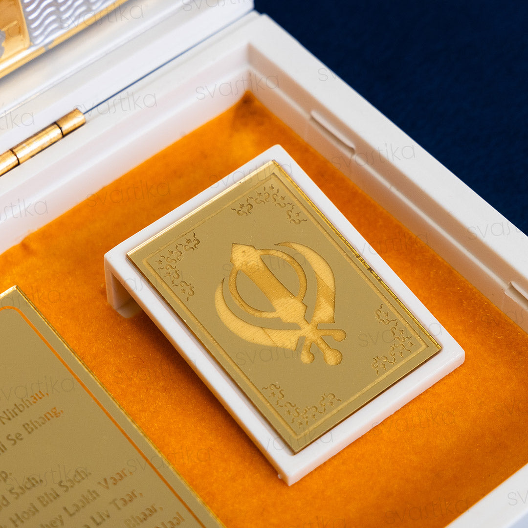 Svastika Golden Temple Pocket Temple - Gold Plated