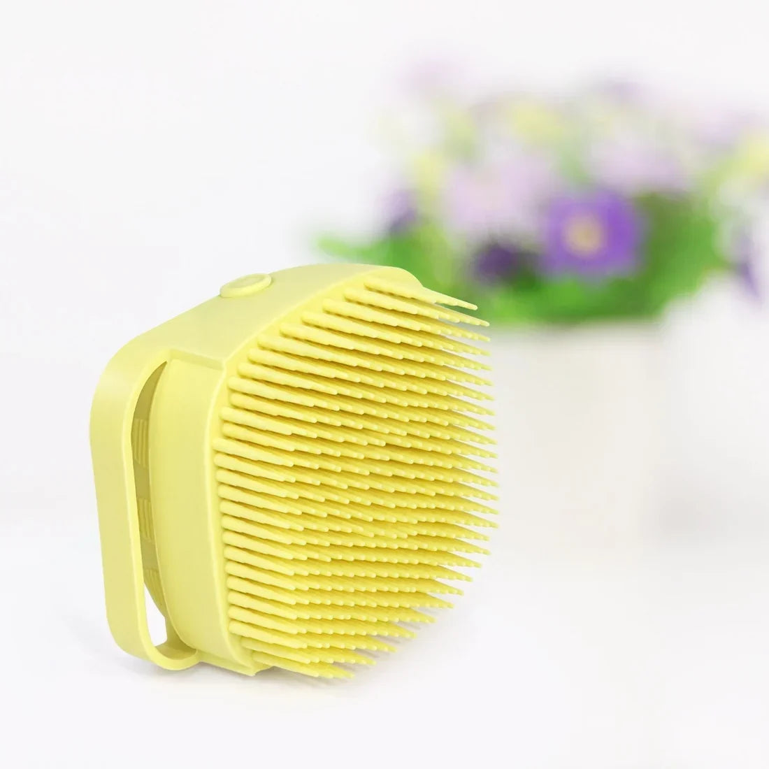 Silicone Bath Brush – Massage & Shampoo Dispenser For Shower