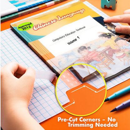 Transparent Book Cover