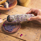 White Sage and Lavender Smudge Stick