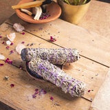 White Sage and Lavender Smudge Stick