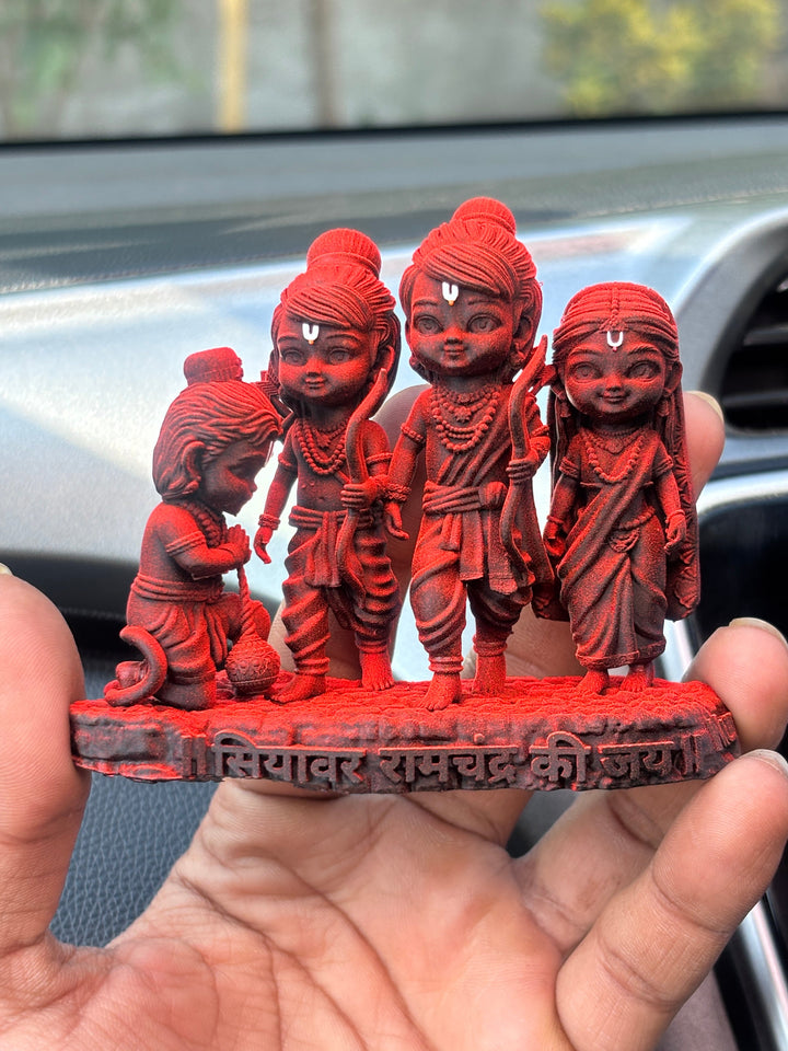 Ram Darbar — Divine Blessings | Ram, Sita, Laxman & Hanuman | Car Dashboard Idol