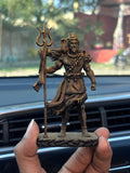 Shiva — The Protector | Standing Mahadev Idol for Car Dashboard | Blue