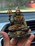 Bholenath Shiva — The Calm Protector | Hand-Finished Idol for Car, Desk & Altar