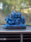 Shiv Parivar — Divine Harmony | Shiva, Parvati, Ganesha, Kartikeya & Nandi | Car Dashboard
