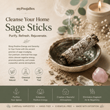Cleanse Your Home Sage Sticks
