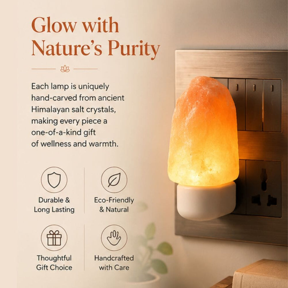 Natural Plug-In Himalayan Salt Lamp