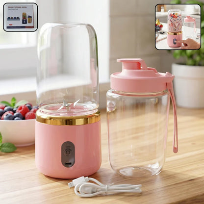 Portable Electric Juicer – Cordless & USB Rechargeable For On-The-Go