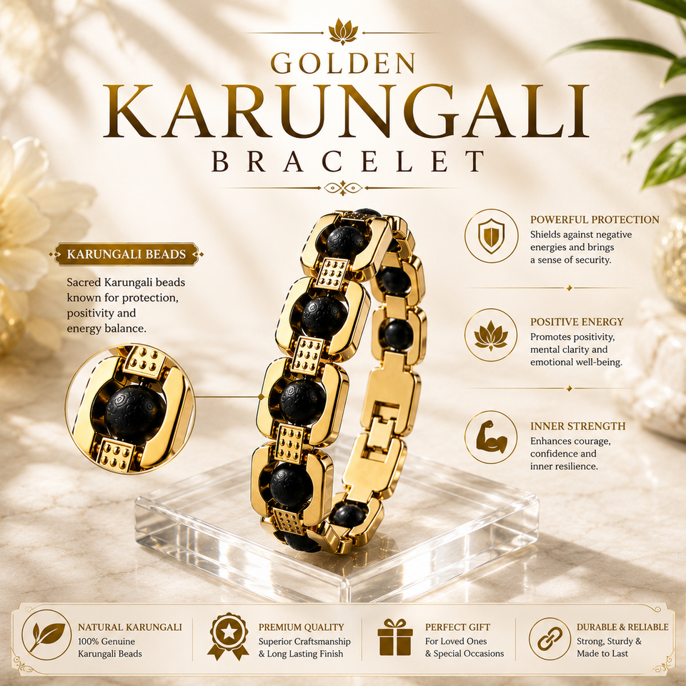 Golden Karungali Bracelet