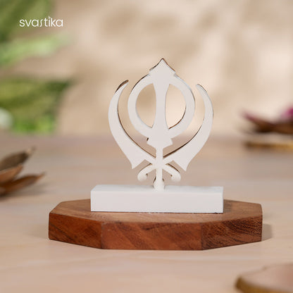 KHANDA for Car Dashboard - Gold Plated
