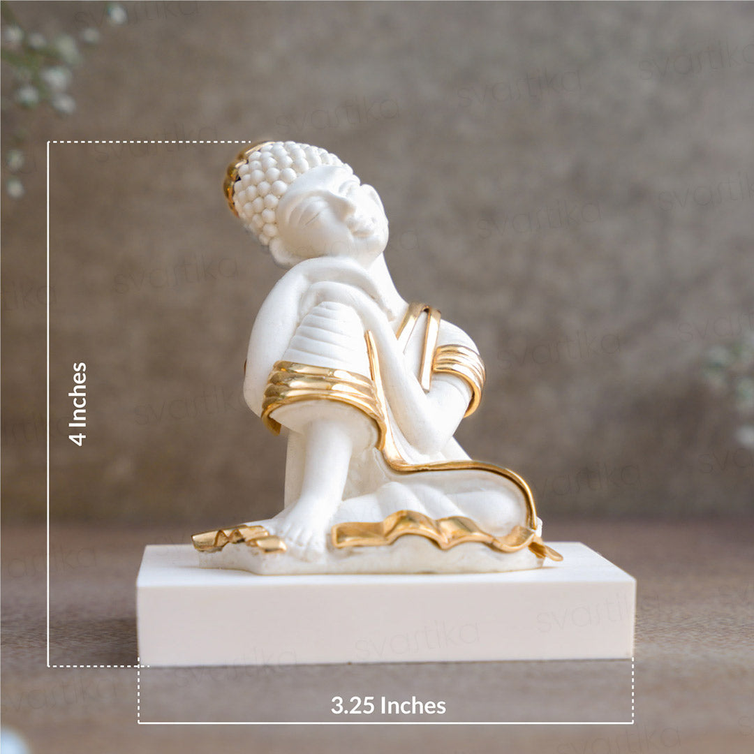 Meditating Buddha Statue in Deep Peace