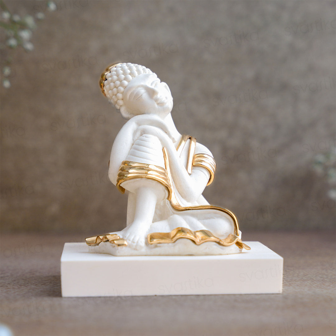 Meditating Buddha Statue in Deep Peace