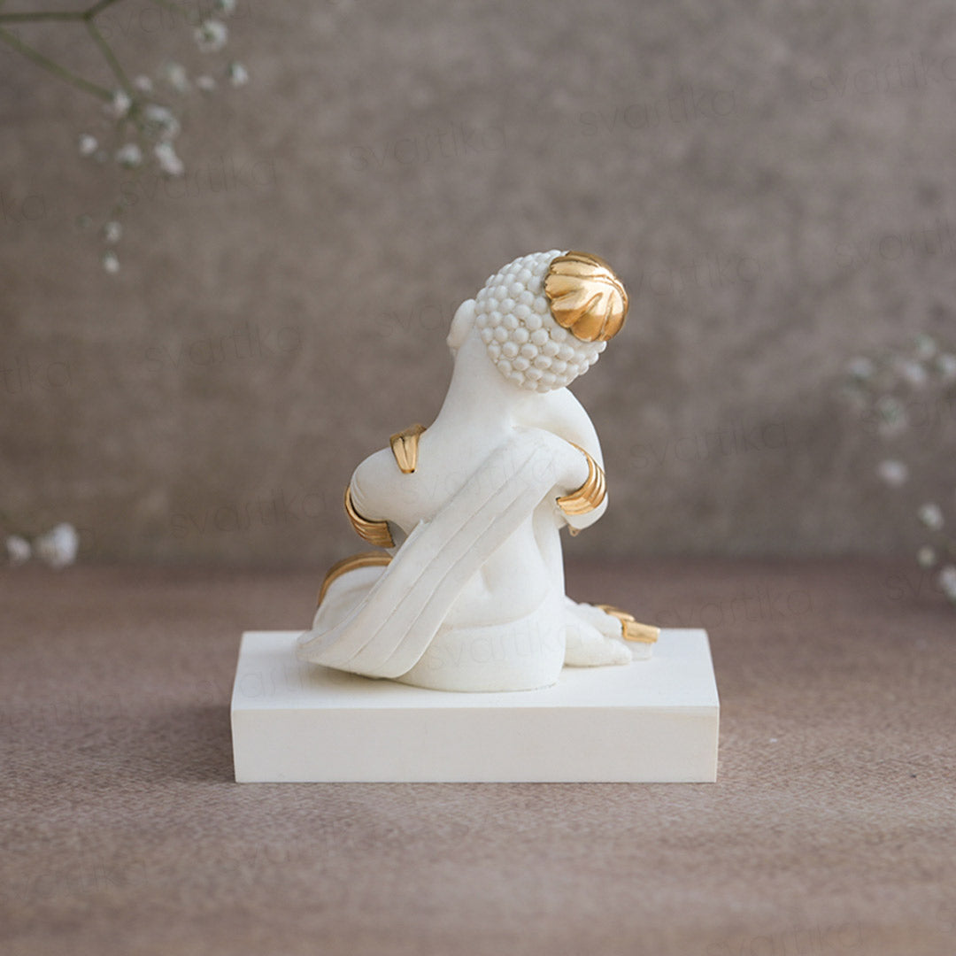 Meditating Buddha Statue in Deep Peace