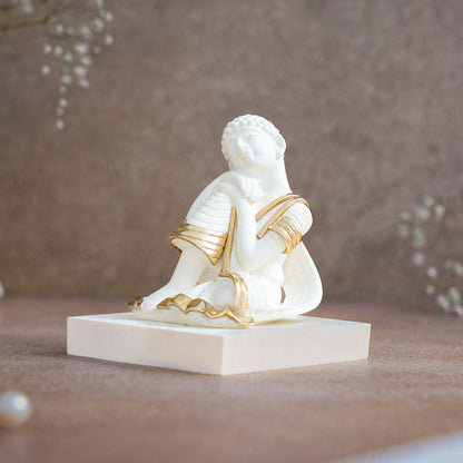 Meditating Buddha Statue in Deep Peace