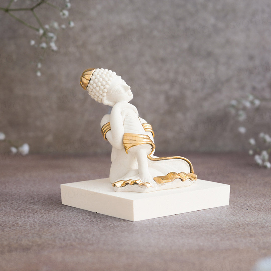 Meditating Buddha Statue in Deep Peace