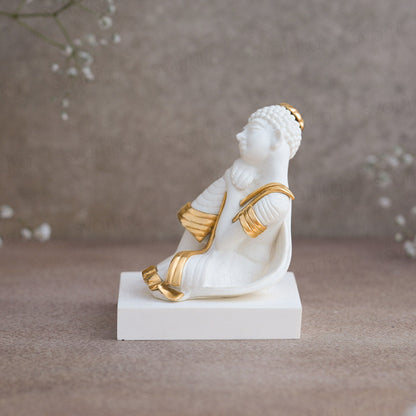 Meditating Buddha Statue in Deep Peace