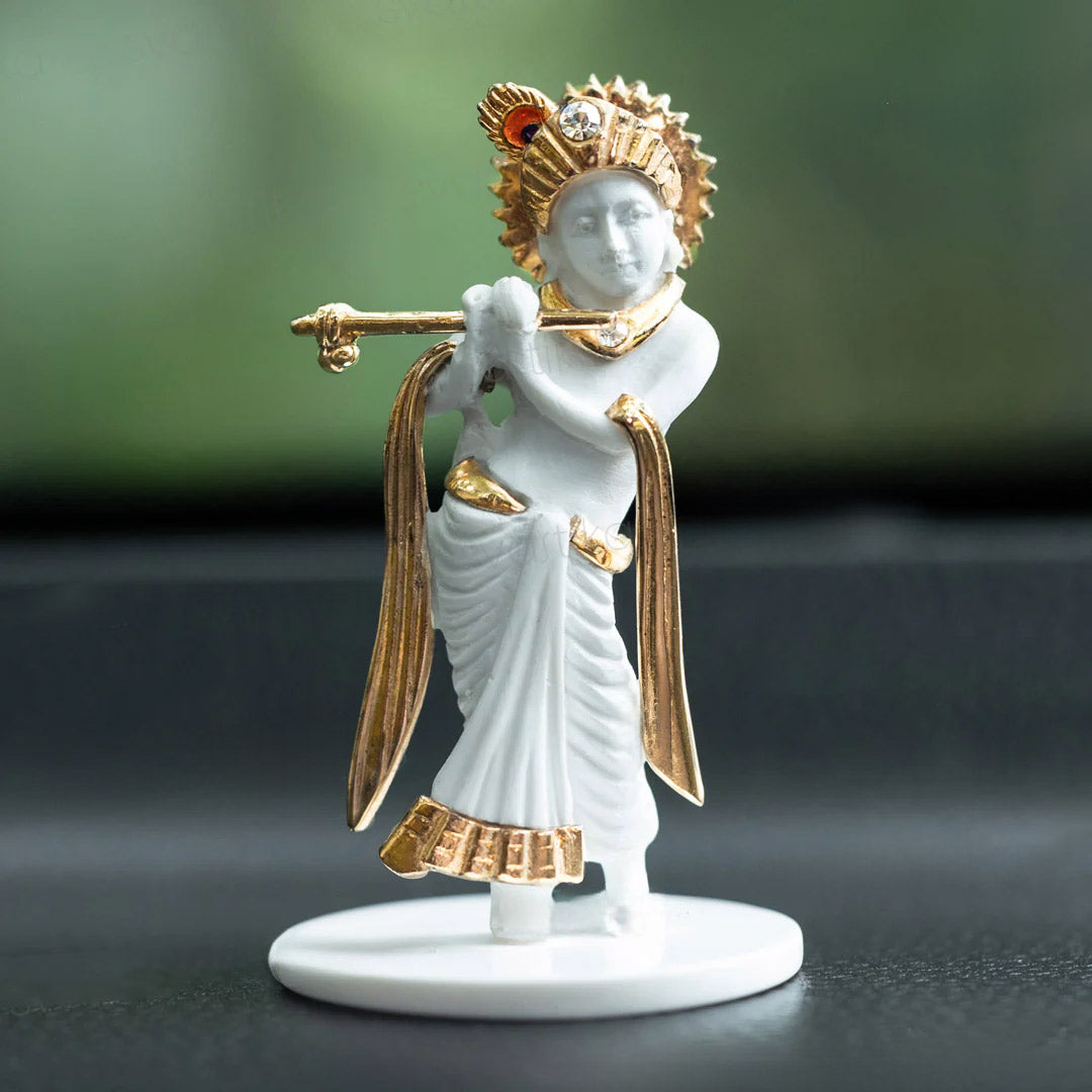 Krishna Flute Idol for Blessed Journeys