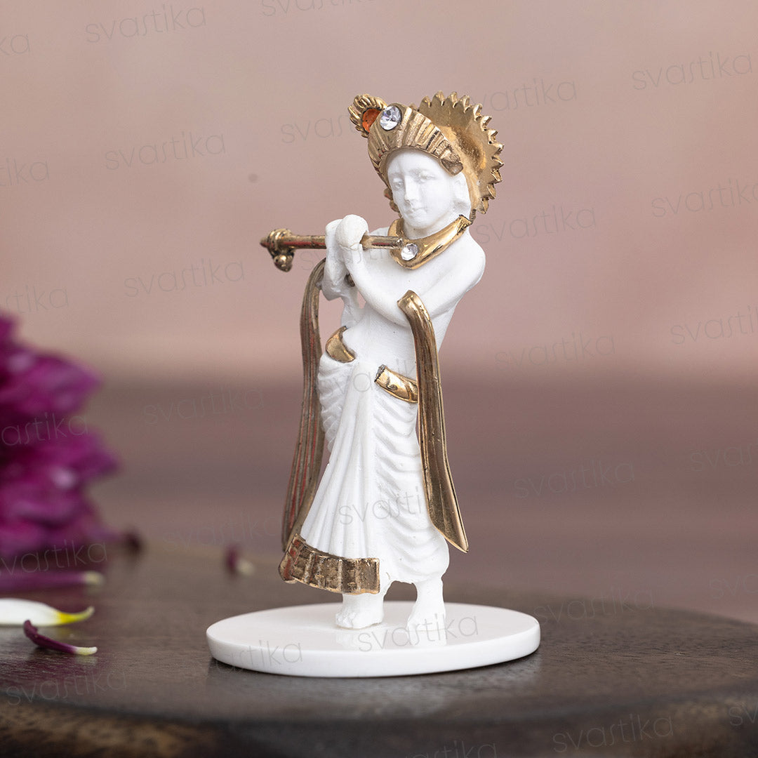 Krishna Flute Idol for Blessed Journeys