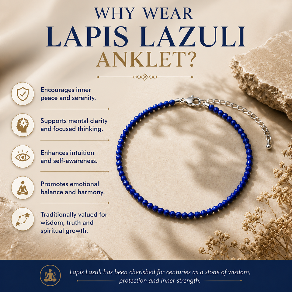 Lapis Lazuli Anklet