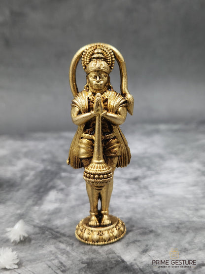 Brass Hanuman Ji Idol – Strength That Guards Your Space