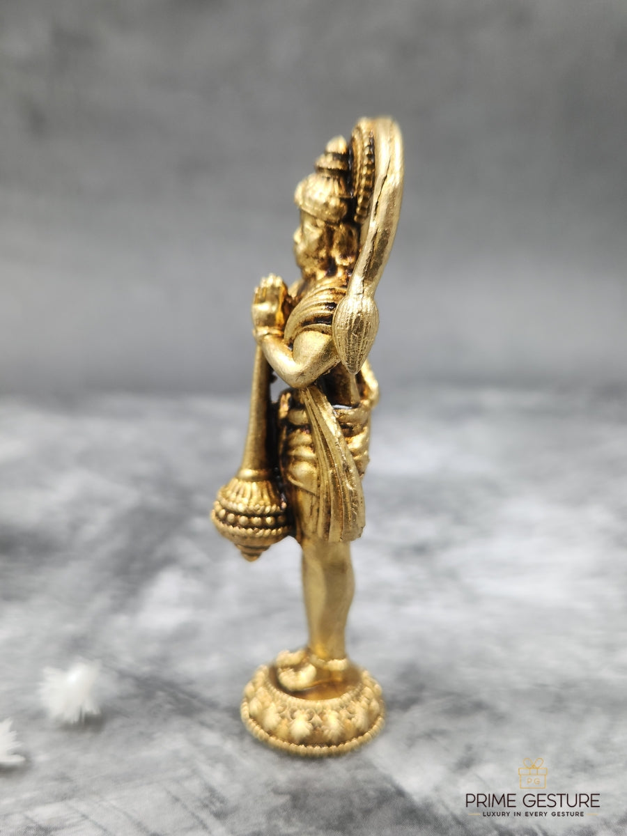 Brass Hanuman Ji Idol – Strength That Guards Your Space