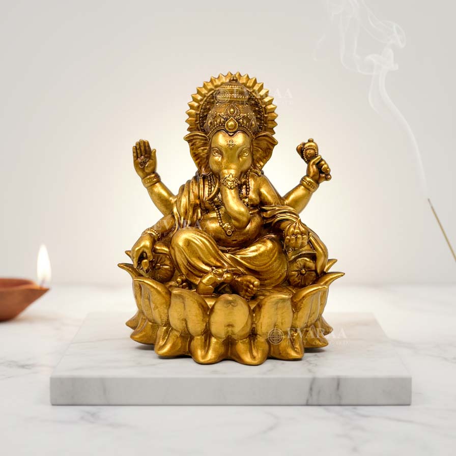 Ganpati Bappa (Lotus Ganesha)