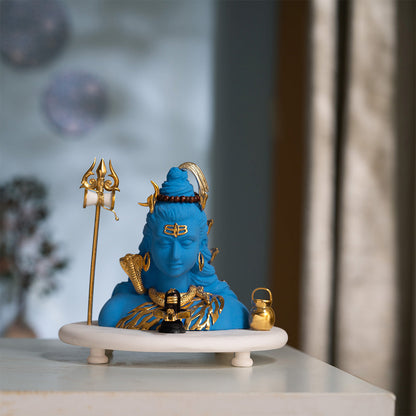 Neelkanth Shiva Idol in Deep Meditation