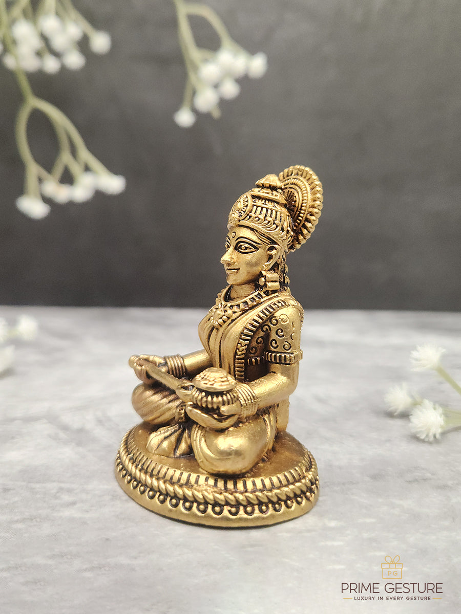 Brass Maa Annapurna Devi Idol