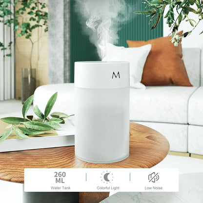 Mini Portable USB Humidifier Cool Mist Desktop Air Diffuser