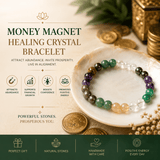 Money Magnet Healing Crystal Bracelet