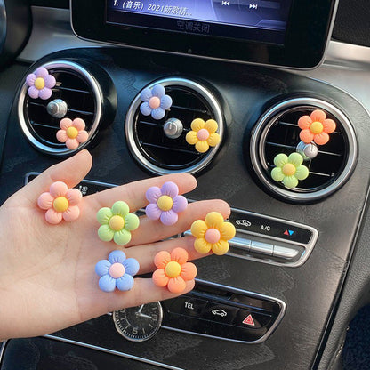 Cute Floral Air Vent Clips