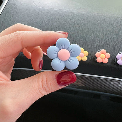 Cute Floral Air Vent Clips