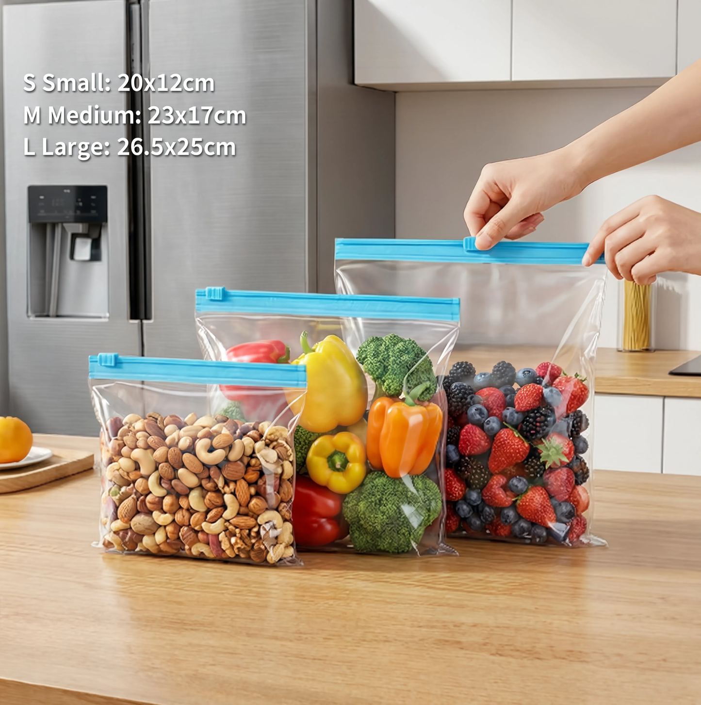 Multipurpose Zip lock Pouches