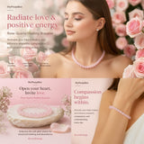 Rose Quartz Crystal Healing Bracelet | Love Stone