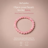 Rose Quartz Crystal Healing Bracelet | Love Stone