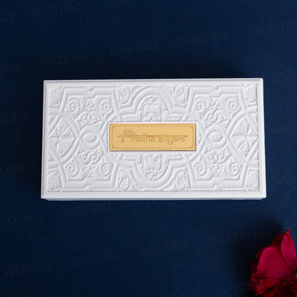 Svastika Radhe Krishna Pocket Temple - Gold Plated