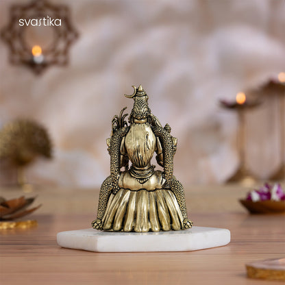 Brass Rajarajeshwari Idol (4 Inch)