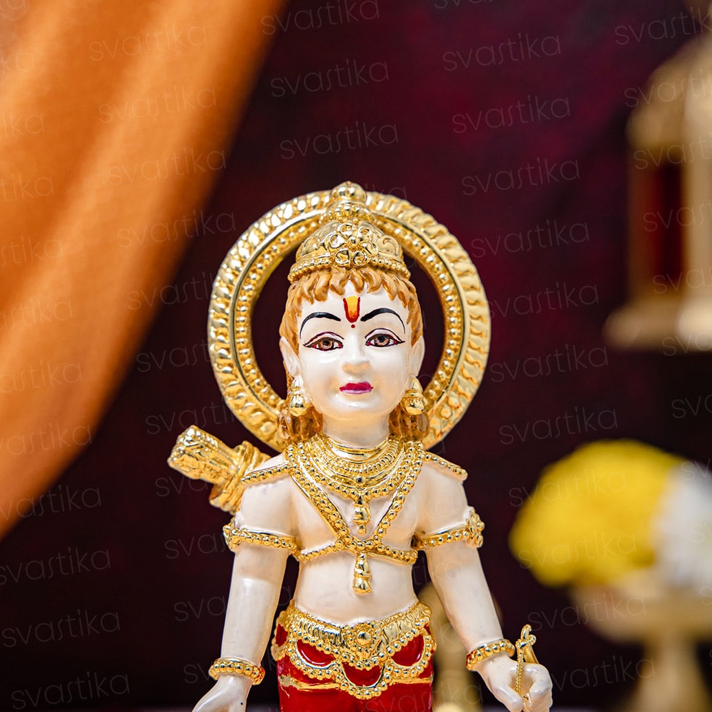 Childhood Form of Lord Ram - Gold Plated (6 Inch)