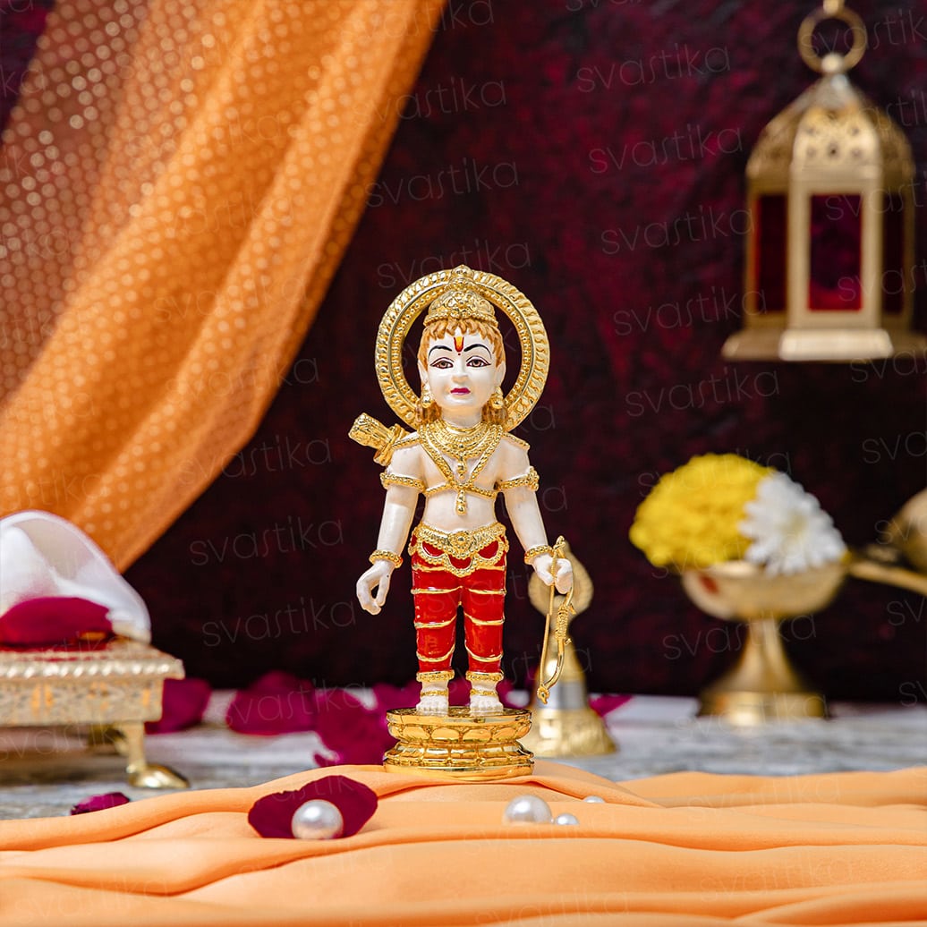 Childhood Form of Lord Ram - Gold Plated (6 Inch)