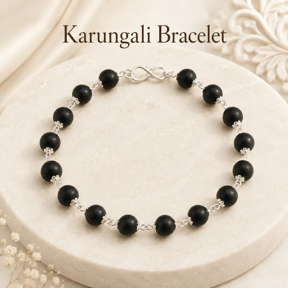 Karungali mala with bracelet combo