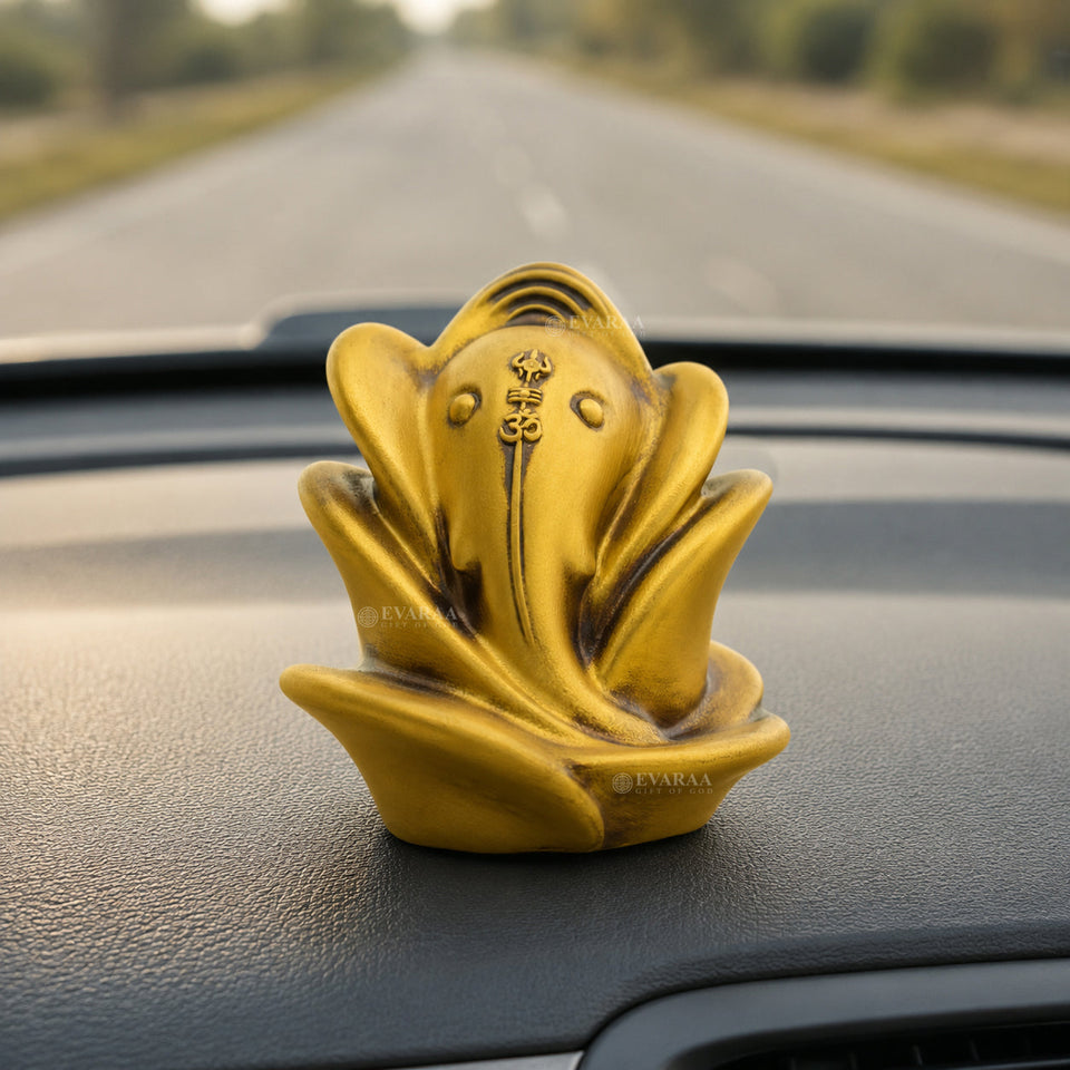 Rose Ganesha God Idol