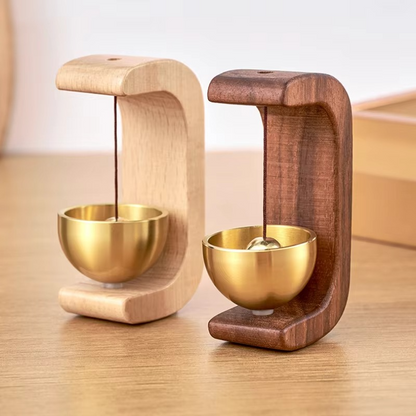 Premium Magnetic Wooden Door Bell for Home, Fridge & Door Decor