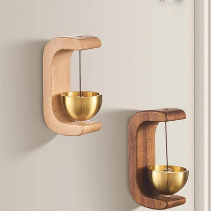 Premium Magnetic Wooden Door Bell for Home, Fridge & Door Decor
