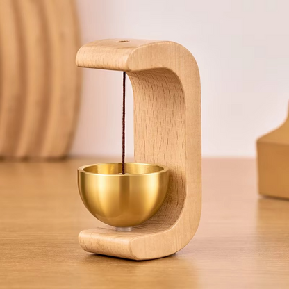 Premium Magnetic Wooden Door Bell for Home, Fridge & Door Decor