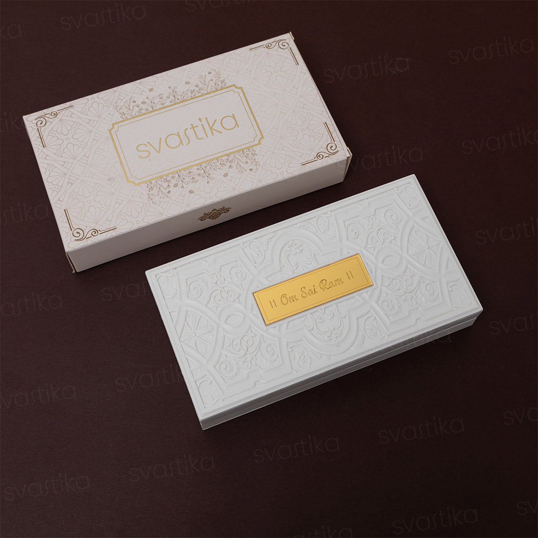 Svastika Sai Baba Pocket Temple -  Gold Plated