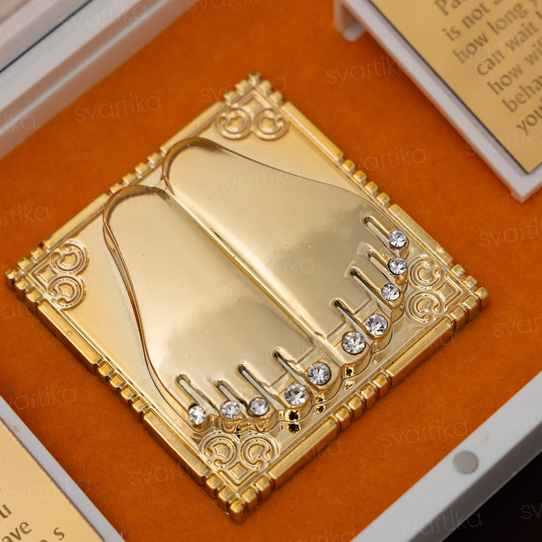 Svastika Sai Baba Pocket Temple -  Gold Plated