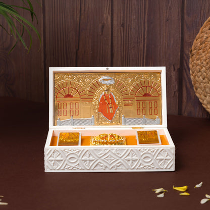 Svastika Sai Baba Pocket Temple -  Gold Plated