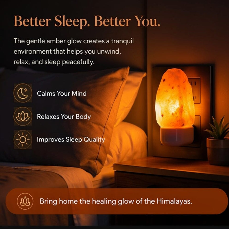Natural Plug-In Himalayan Salt Lamp