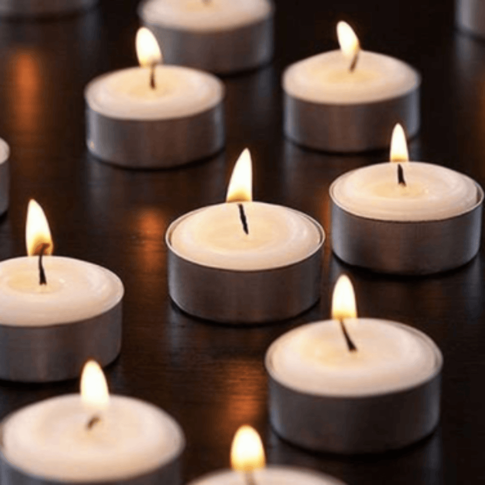 Long Burning Hours T-light Smokeless Candles